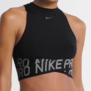 Nike pro crop top tank